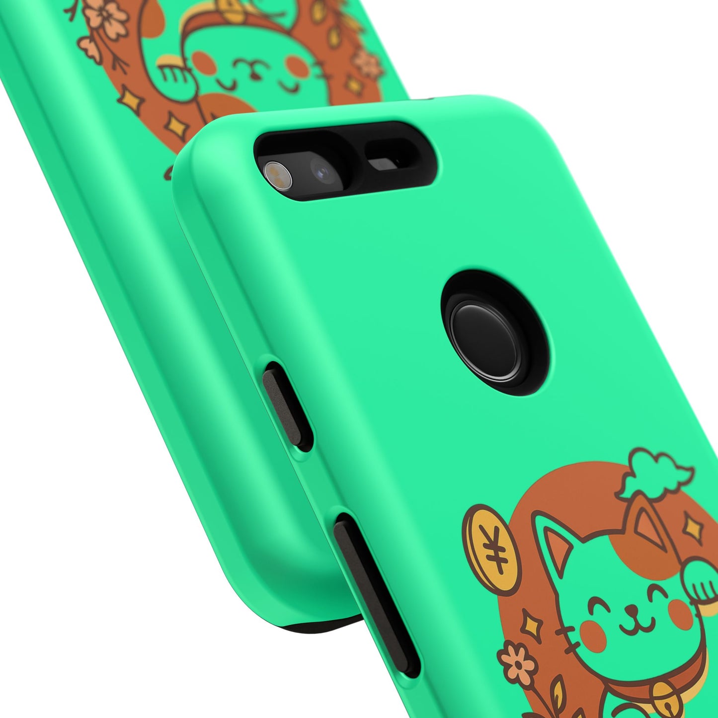 Japanese Kawaii Lucky Cat Protective Phone Case