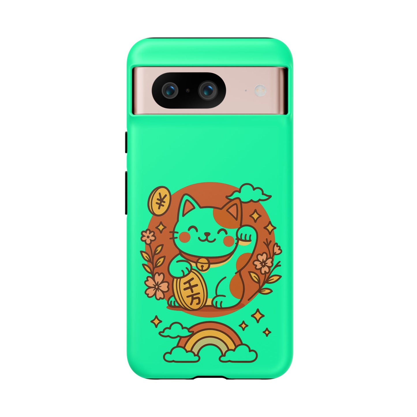 Japanese Kawaii Lucky Cat Protective Phone Case