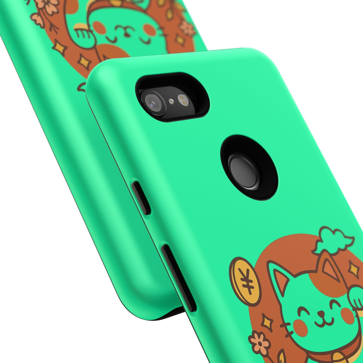 Japanese Kawaii Lucky Cat Protective Phone Case