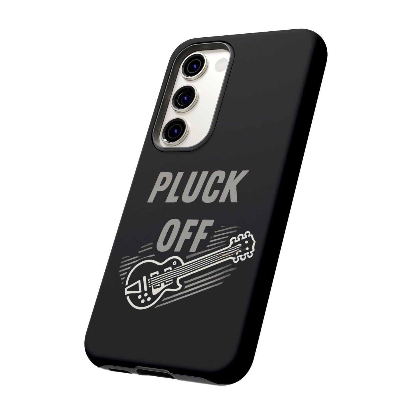 Funny Pun Pluck Off Tough Phone Case